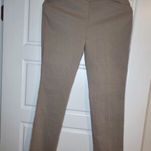 Chico's Beige Straight Leg Pants
